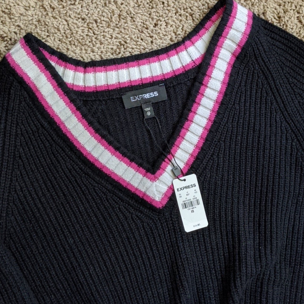 ⬇️XS LEFT⬇️ EXPRESS OVERSIZE SWEATER - Picture 5 of 12